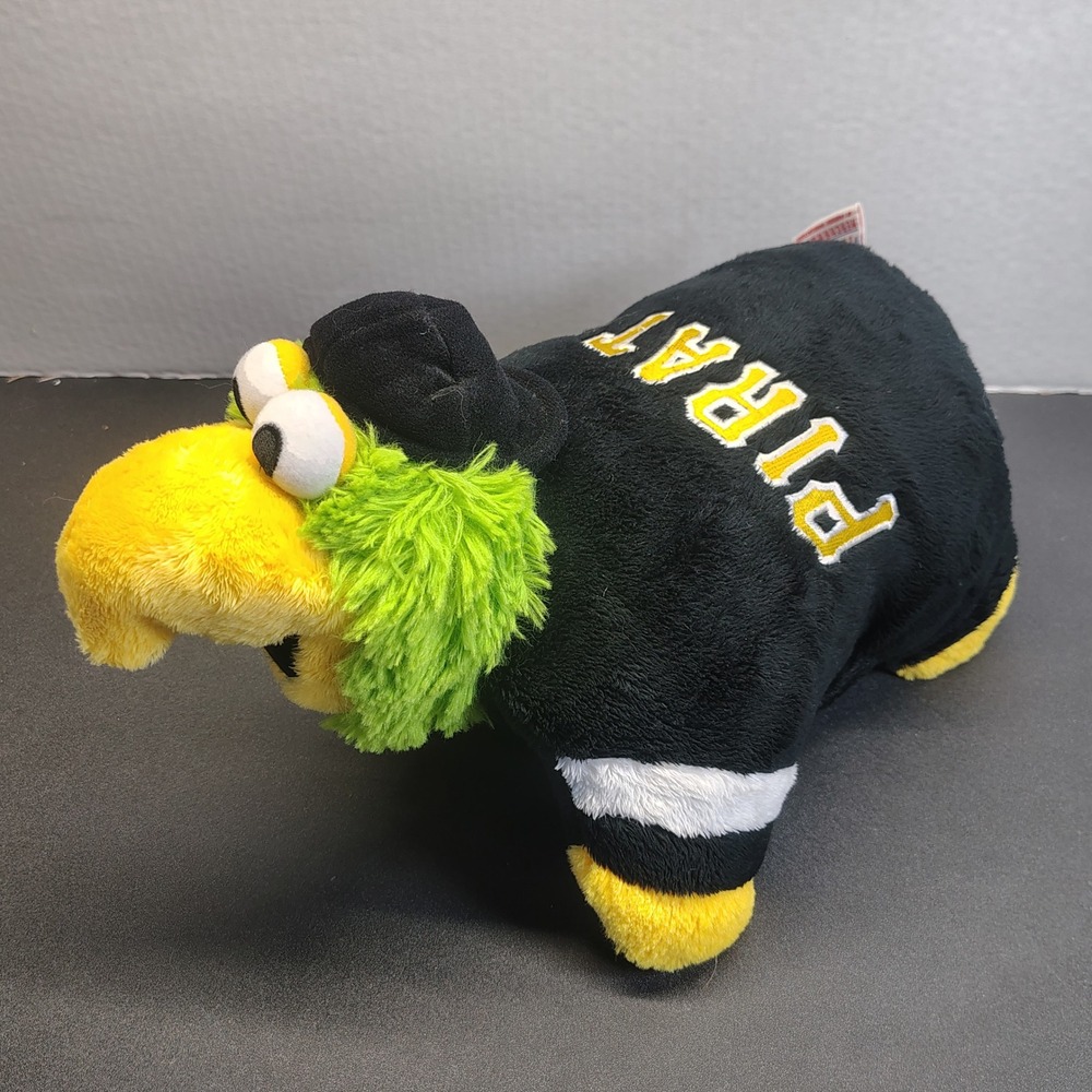 Pillow Pets Mascot Plush Toy Black (Pittsburgh Pirates MLB Baseball)